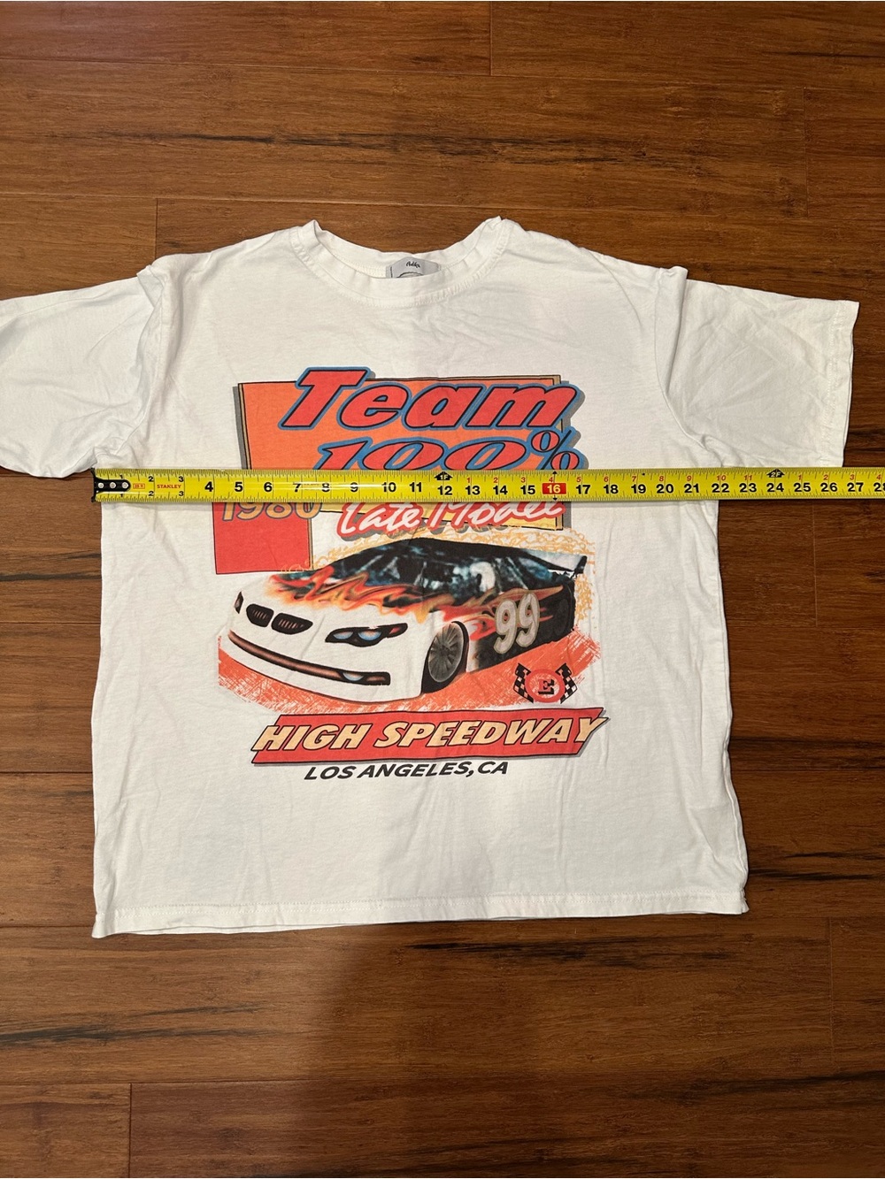 Adika White "Team 1000" High Speedway Graphic Tee